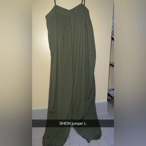 SHEIN green romper large